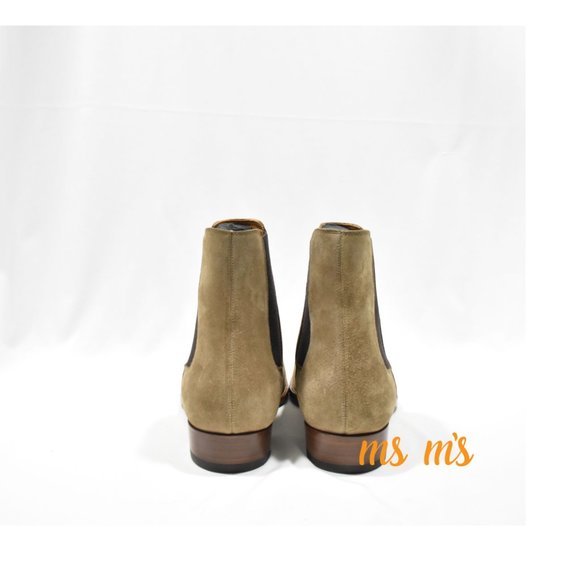 NIB Yves SAINT LAURENT YSL Brown suede Wyatt Boots - Picture 8 of 8
